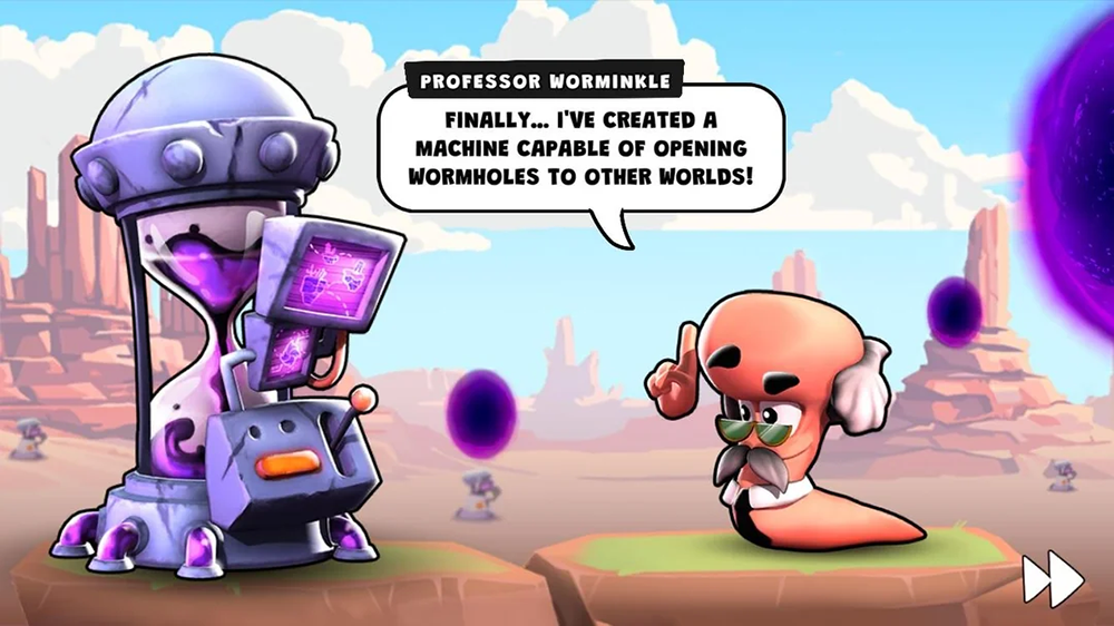 Why I love blowing up worms