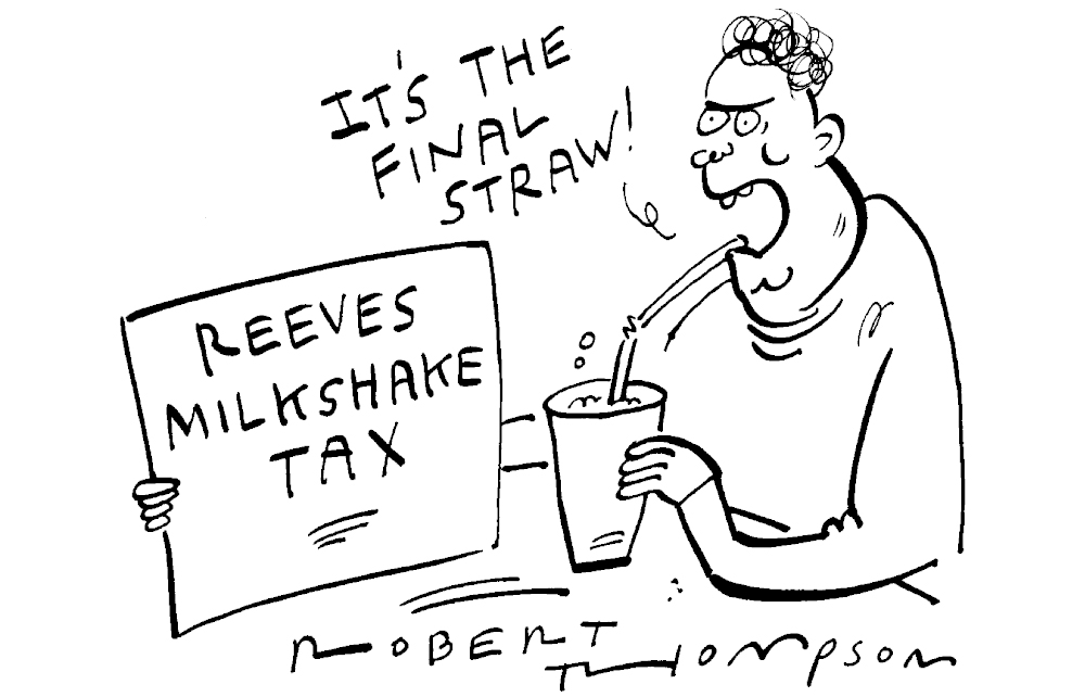 Reeves milkshake tax