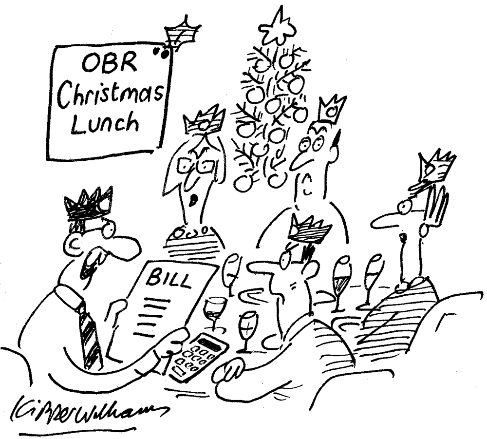 This bears no relation  to independent forecasts