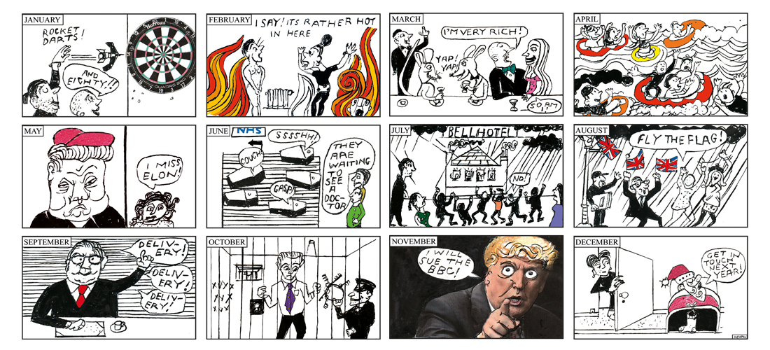 Portrait of the year: Trump's tariffs, the definition of biological sex and the fall of Andrew Mountbatten-Windsor